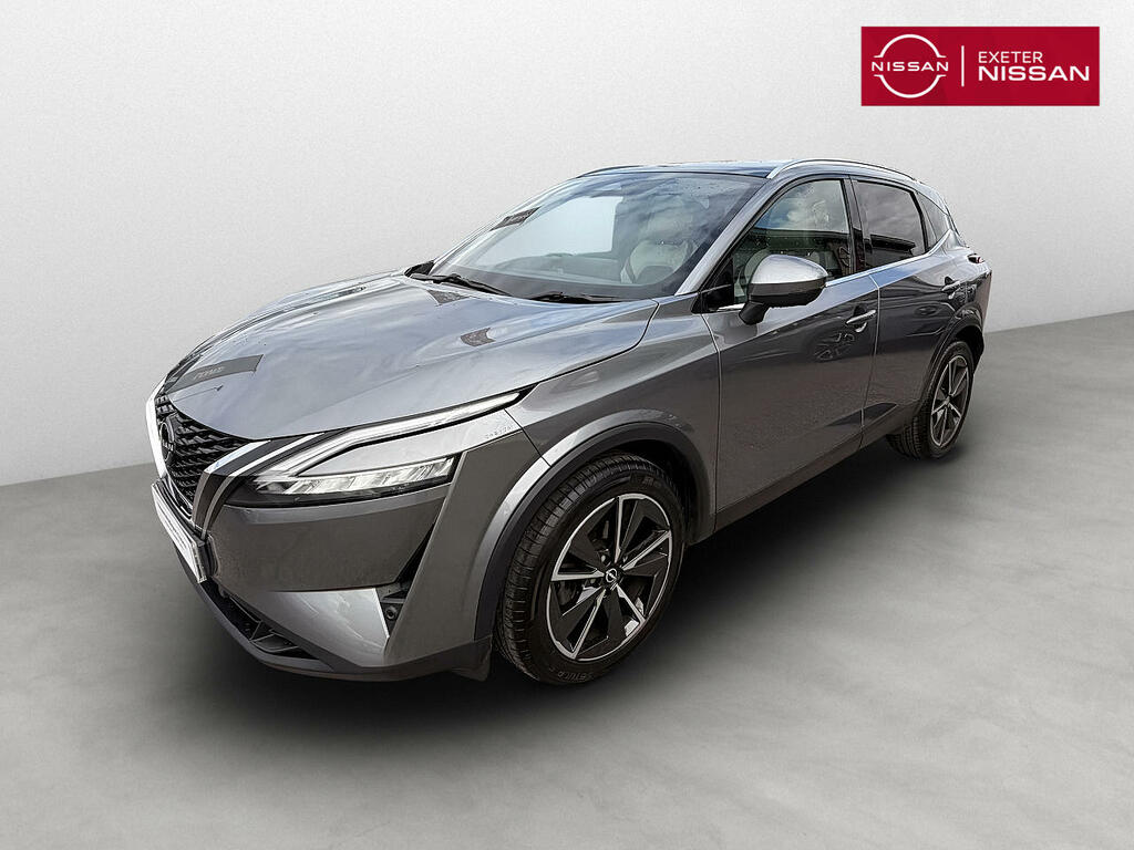 Nissan Qashqai 1.3 Dig-t Mh Tekna Grey #3