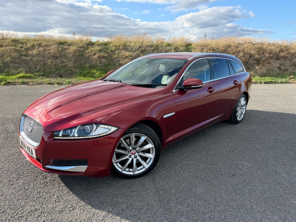 Jaguar XF 3.0D V6 Premium Luxury Sportbrake Euro 5 Ss Red #6