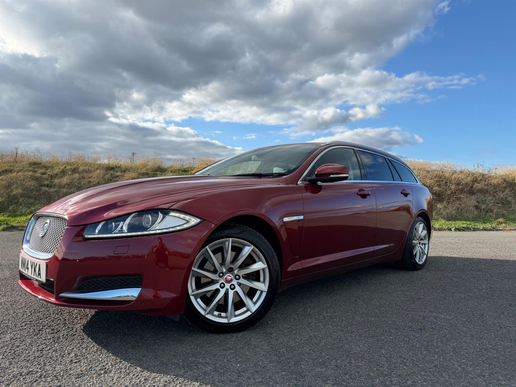 Jaguar XF 3.0D V6 Premium Luxury Sportbrake Euro 5 Ss Red #5