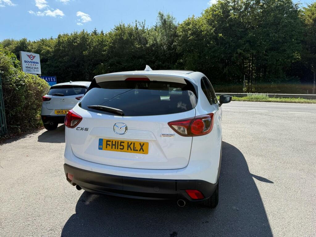 Mazda CX-5 2.2 Skyactiv-d Se-l Lux Nav Euro 6 Ss White #5