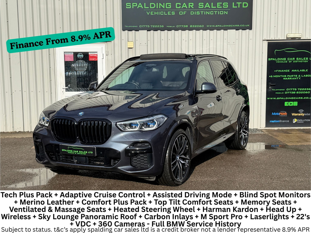 BMW X5 Xdrive45e M Sport Merinocomfort Plus Tech Plus