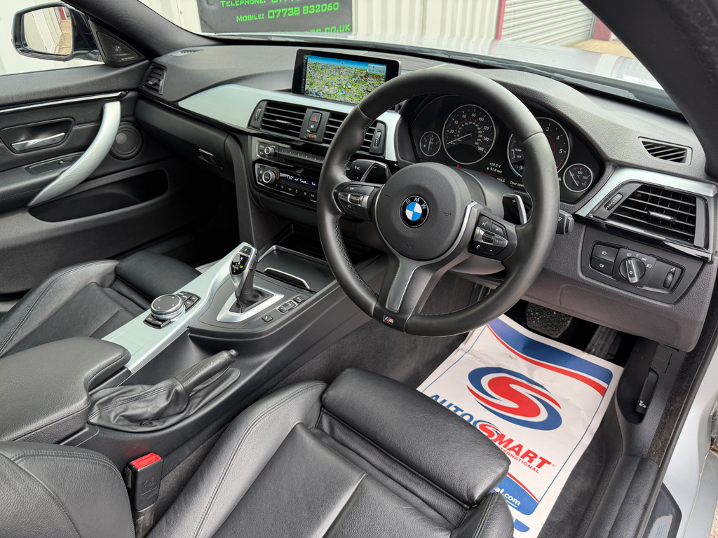 BMW 4 Series Gran Coupe M Sport Gran Coupe Leatherpro Navharmanm Sport Silver