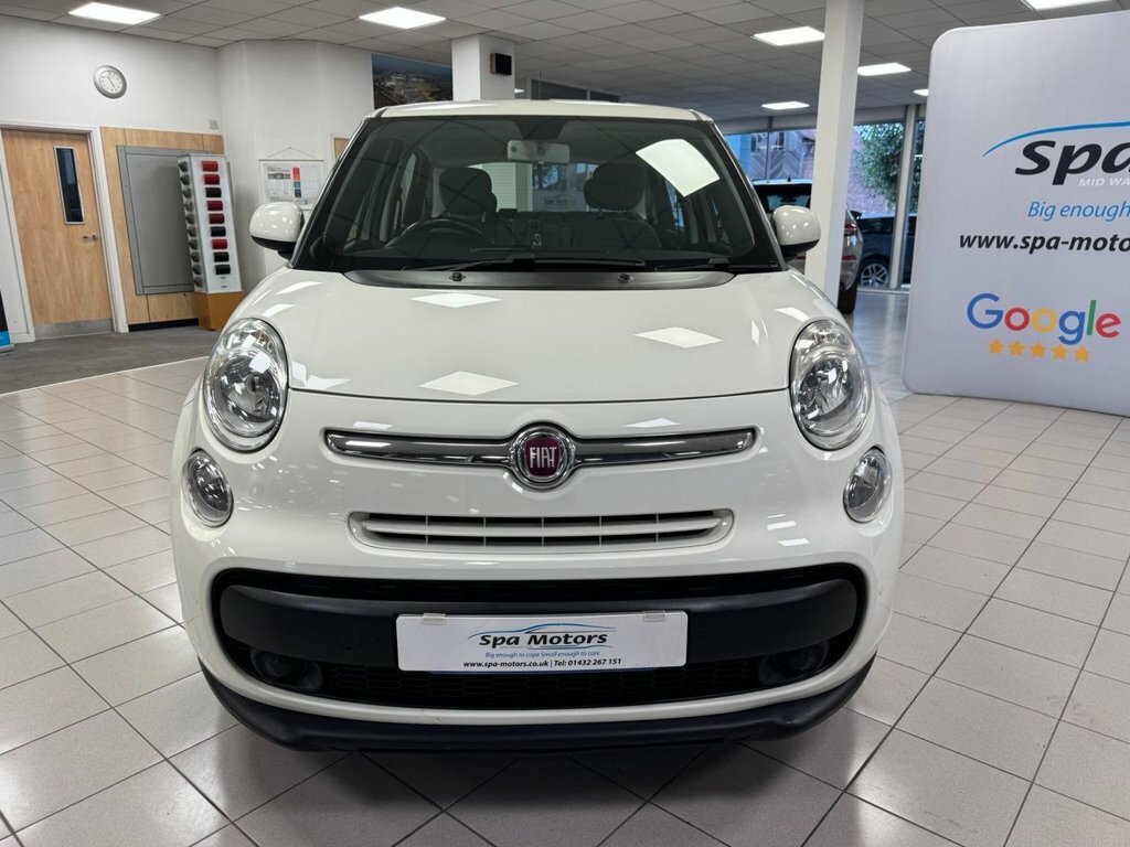 Fiat 500L Mpv White #2