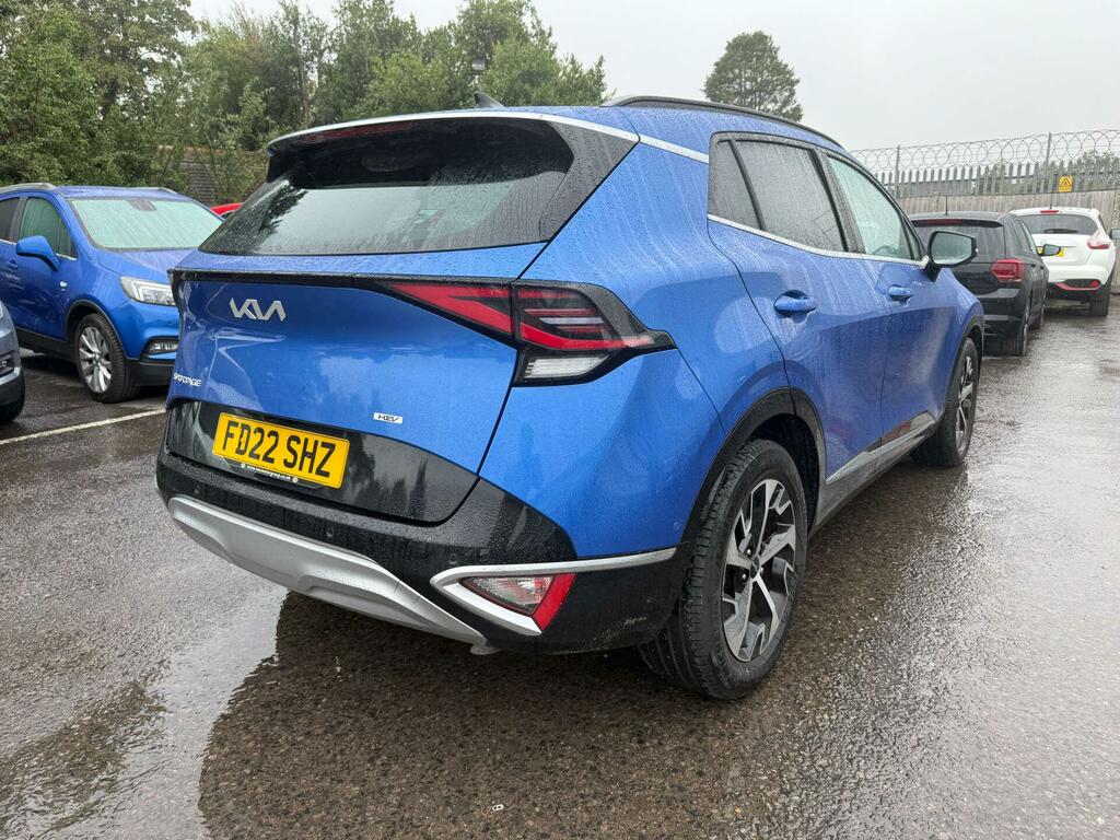 Kia Sportage 4 Blue #4