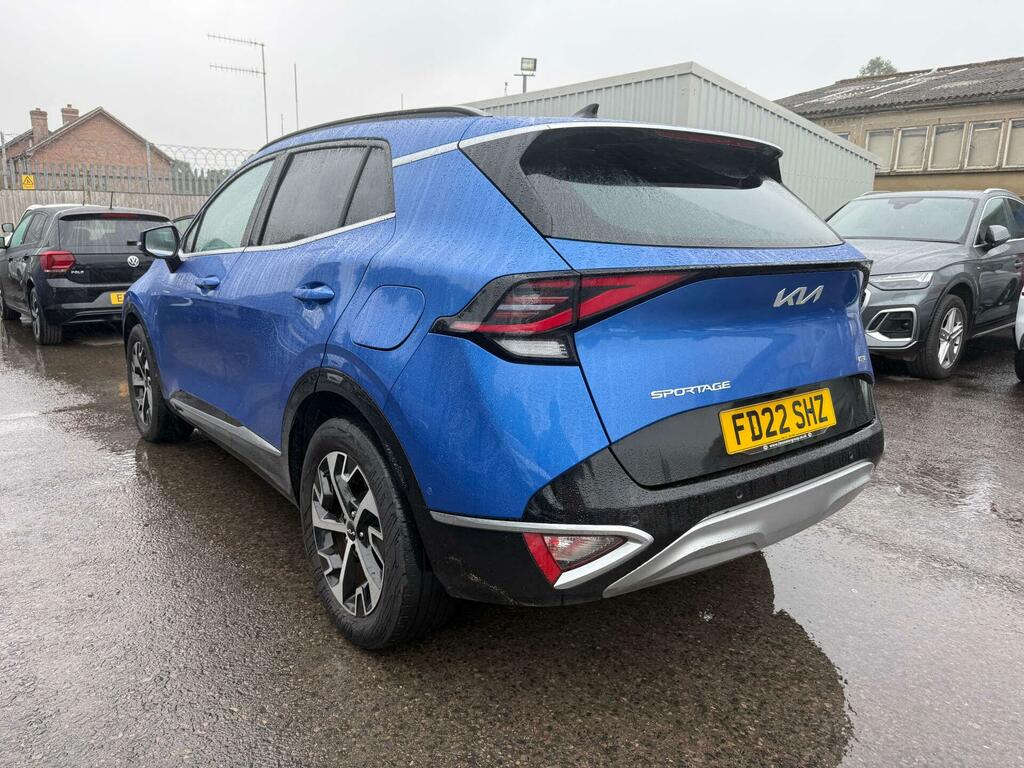 Kia Sportage 4 Blue #3