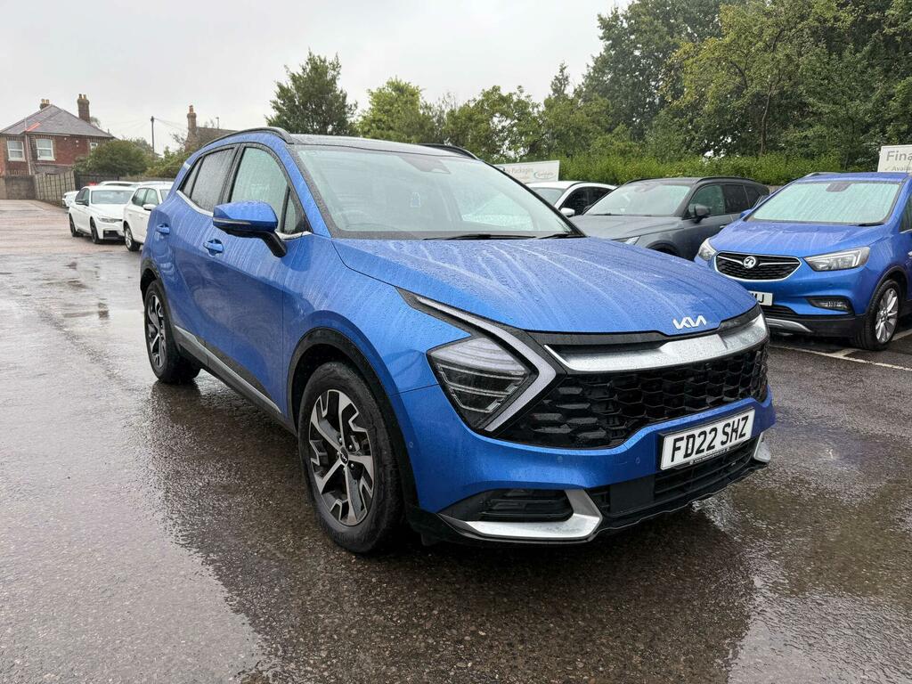 Kia Sportage 4 Blue