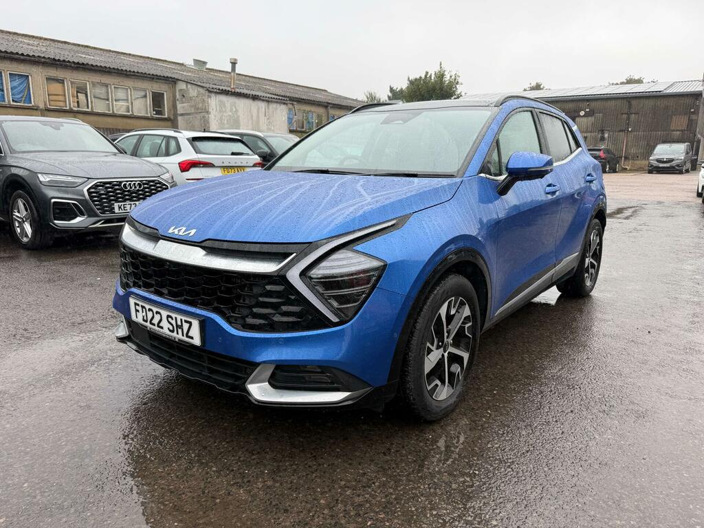 Kia Sportage 4 Blue #2