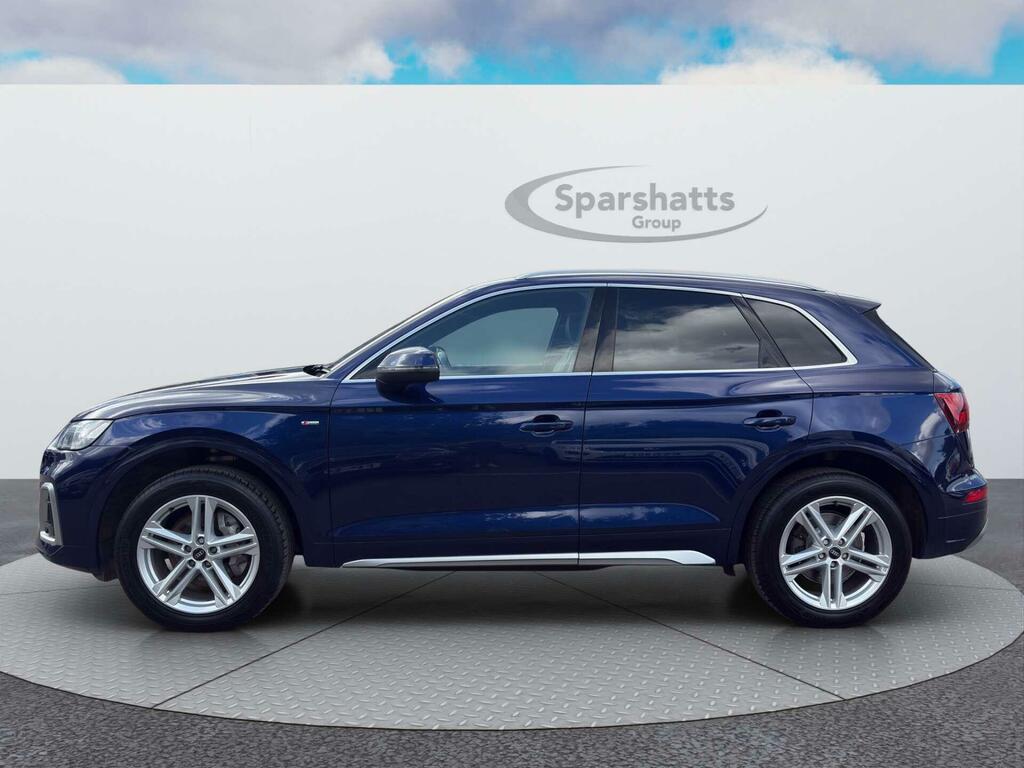 Audi Q5 S Line Blue #4