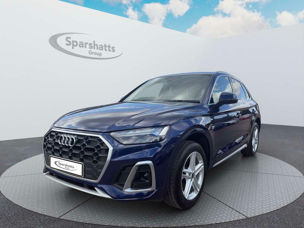 Audi Q5 S Line Blue #3
