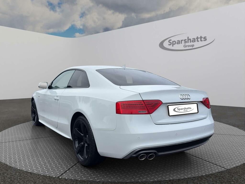 Audi A5 Black Edition White #5