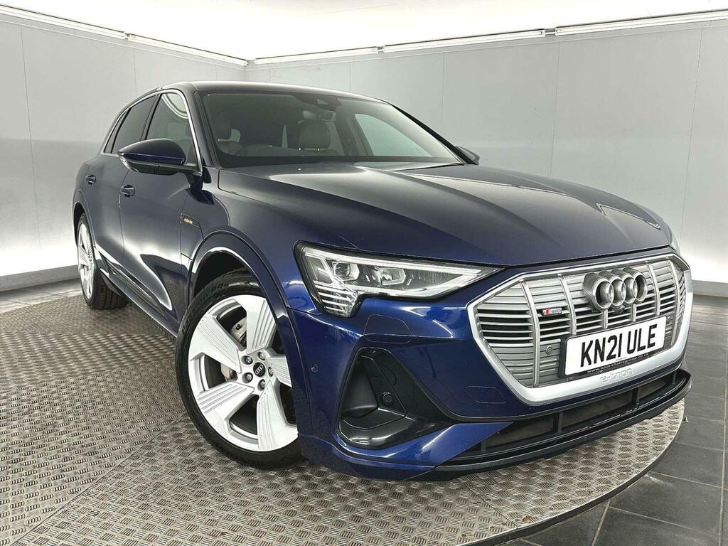 Audi E-Tron S S Line Blue