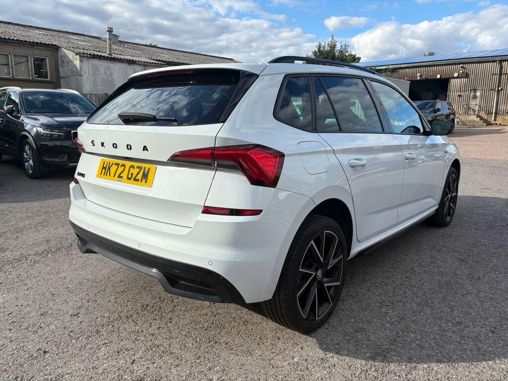 Skoda Kamiq 1.5 Tsi Act Monte Carlo Dsg Euro 6 Ss White #4