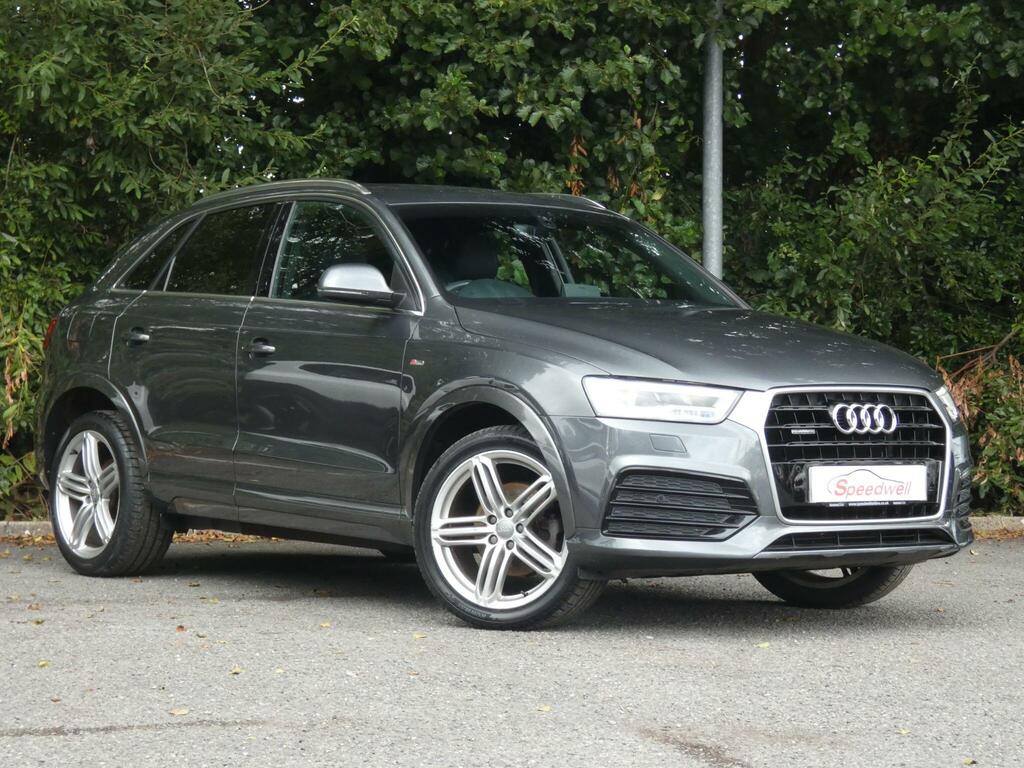 Audi Q3 2.0 Tdi S Line Plus Quattro Euro 6 Ss Grey #6