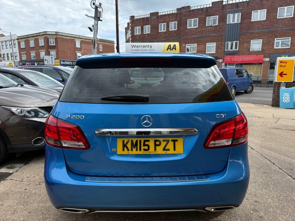 Mercedes-Benz B Class 2.1 B200 Cdi Sport 7G-dct Euro 6 Ss Blue #5