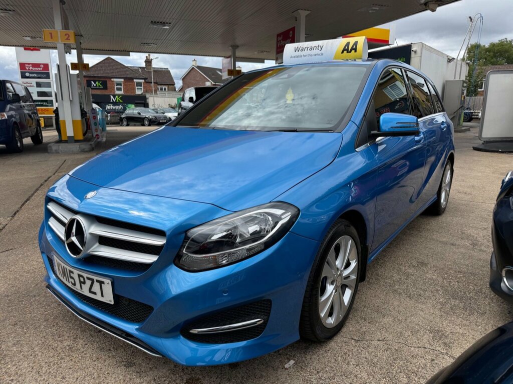 Mercedes-Benz B Class 2.1 B200 Cdi Sport 7G-dct Euro 6 Ss Blue #3