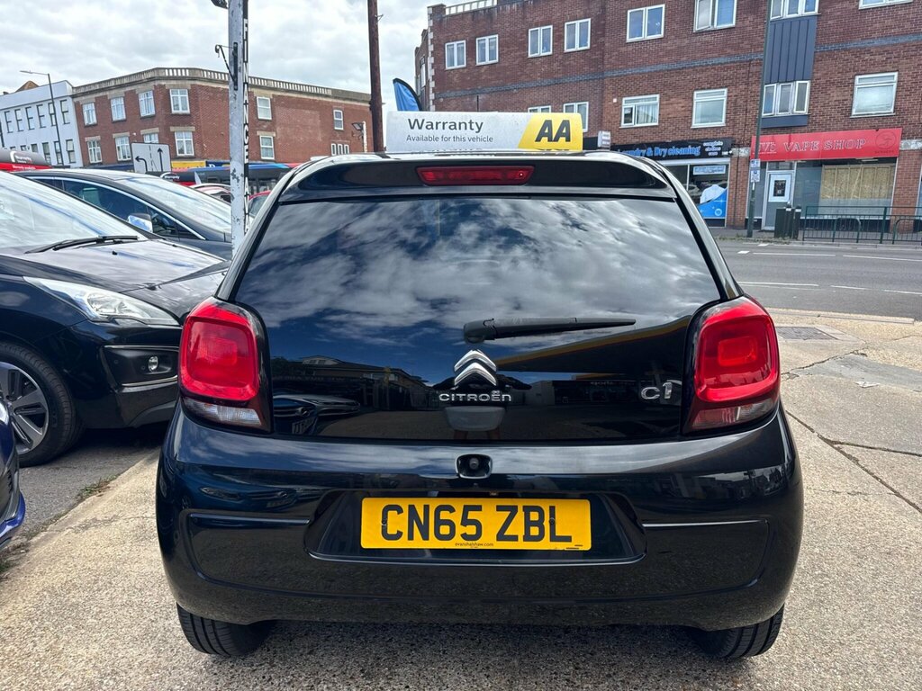 Citroen C1 1.2 Puretech Flair Euro 6 Black #4