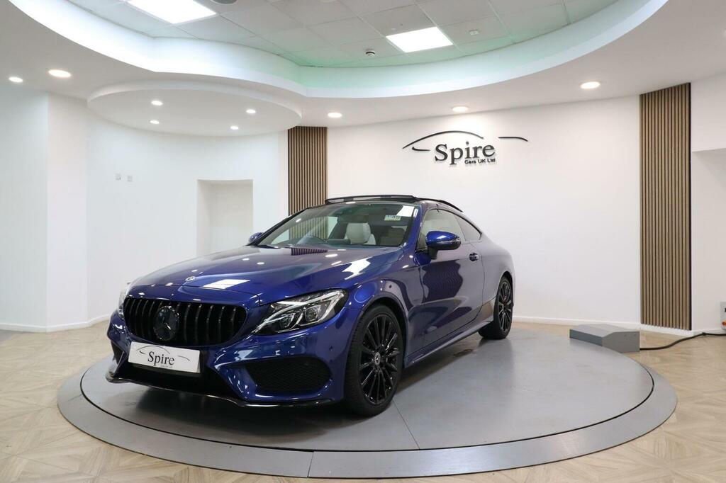 Mercedes-Benz C Class 2.0 C200 Amg Line Premium G-tronic Euro 6 Ss Blue