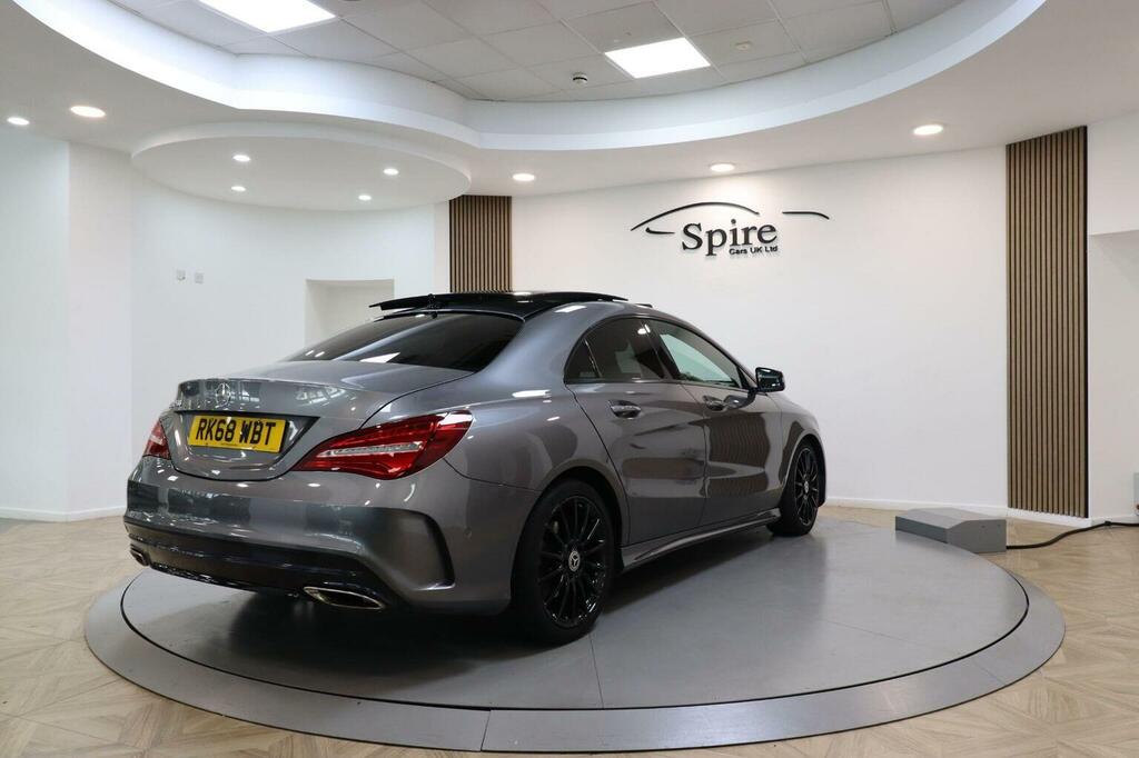 Mercedes-Benz CLA Class 1.6 Cla200 Amg Line Night Edition Plus Coupe 7G- Grey #5