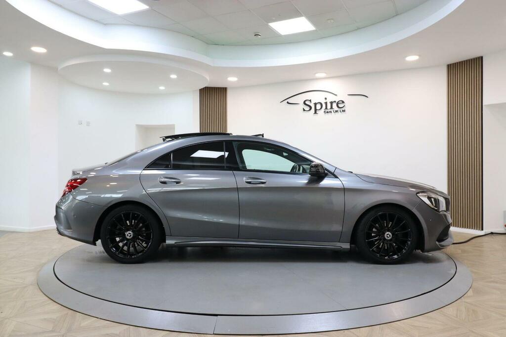 Mercedes-Benz CLA Class 1.6 Cla200 Amg Line Night Edition Plus Coupe 7G- Grey #4
