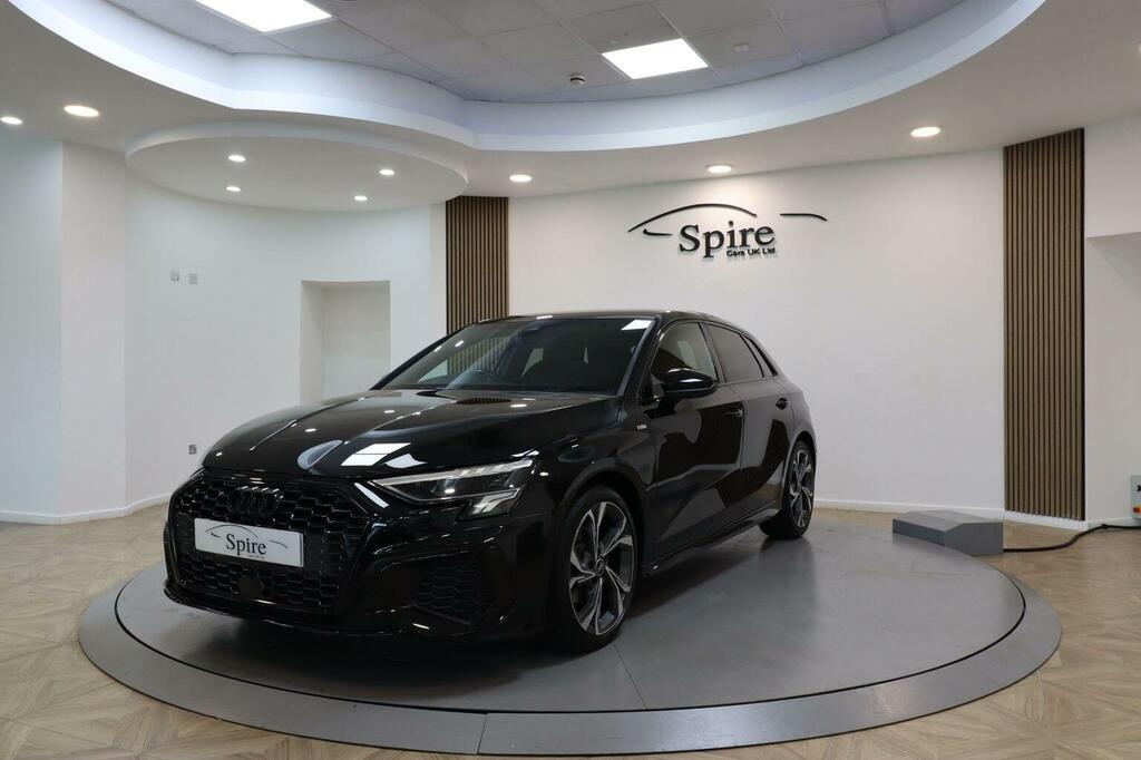 Audi A3 1.0 Tfsi 30 S Line Sportback S Tronic Euro 6 Ss Black