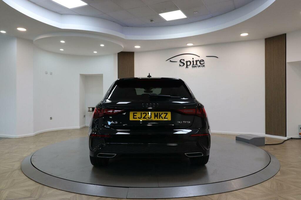 Audi A3 1.0 Tfsi 30 S Line Sportback S Tronic Euro 6 Ss Black #6
