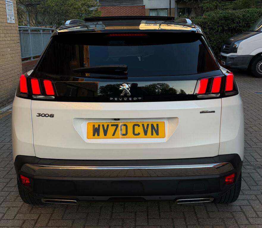 Peugeot 3008 Gt Line Premium White #6