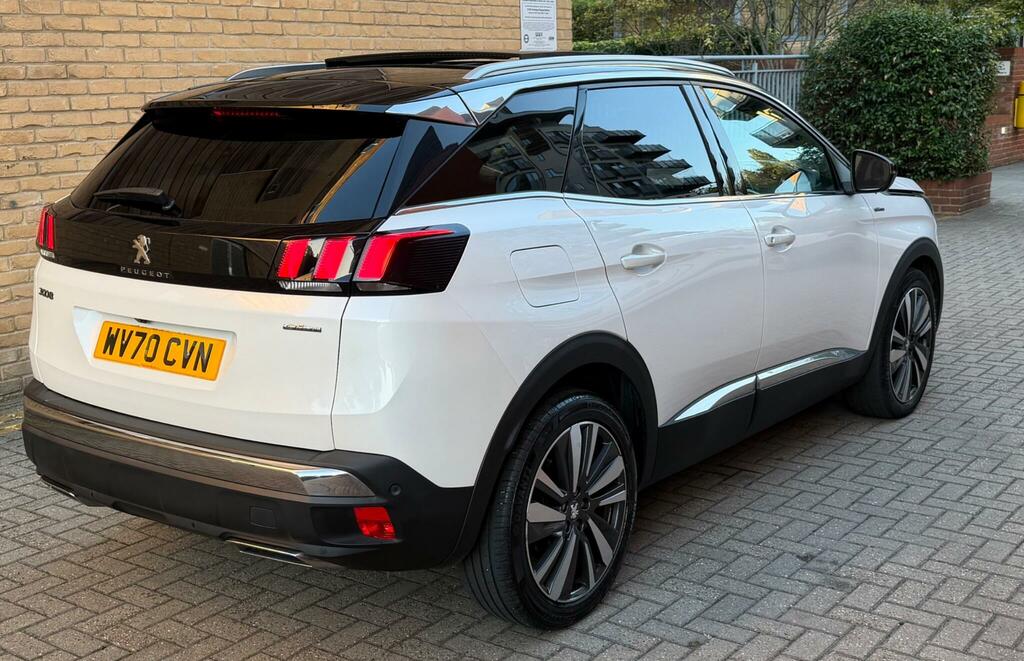 Peugeot 3008 Gt Line Premium White #5