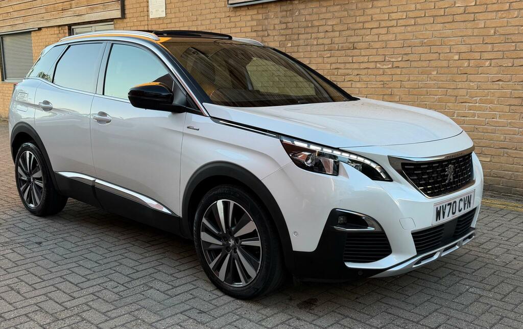 Peugeot 3008 Gt Line Premium White #3
