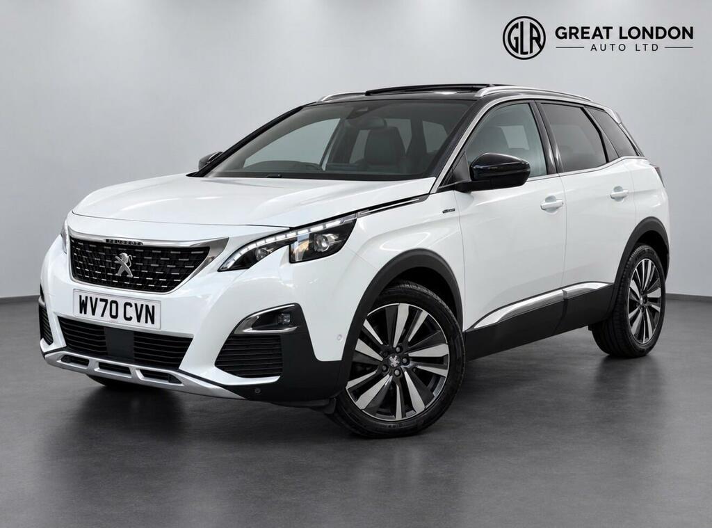 Peugeot 3008 Gt Line Premium White #4