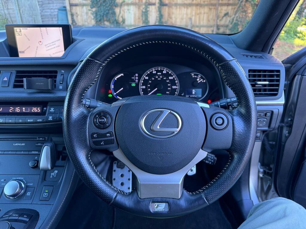 Lexus CT 1.8 200H Advance Hatchback Hybrid Cvt E Grey #14