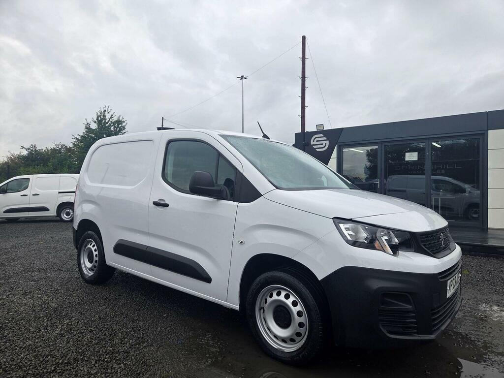 Peugeot Partner Panel Van 1.5 Bluehdi 1000 Professional Premium White