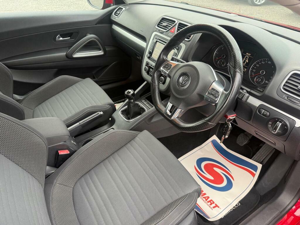 Volkswagen Scirocco 2.0 Tdi R-line Euro 5 Leather, Nav 2012 White #10