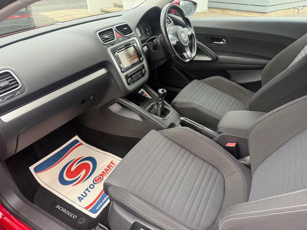 Volkswagen Scirocco 2.0 Tdi R-line Euro 5 Leather, Nav 2012 White #13
