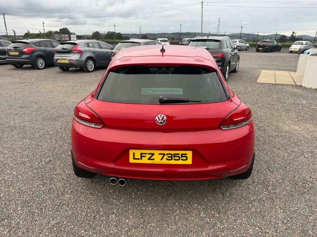 Volkswagen Scirocco 2.0 Tdi R-line Euro 5 Leather, Nav 2012 White #8