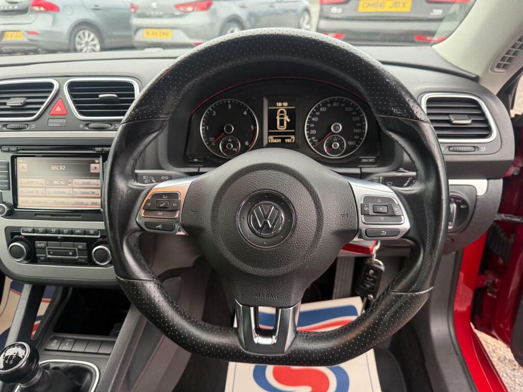 Volkswagen Scirocco 2.0 Tdi R-line Euro 5 Leather, Nav 2012 White #18