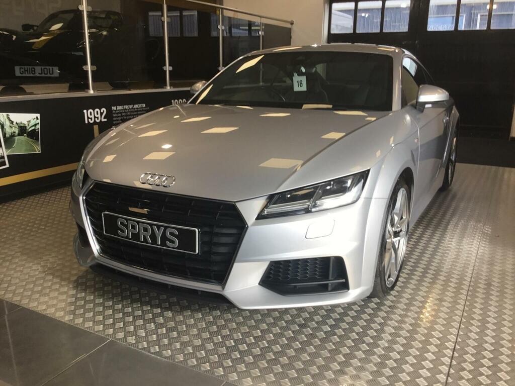 Audi TT 2.0 Tfsi S Line Euro 6 Ss Silver #4
