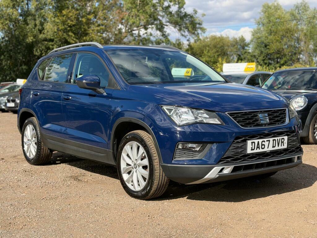 Seat Ateca 1.6 Tdi Ecomotive Se Euro 6 Ss DA67DVR Blue #3
