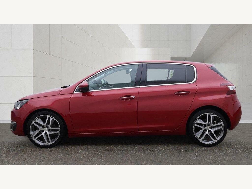 Peugeot 308 1.6 E-hdi Feline Euro 5 Ss Red #6