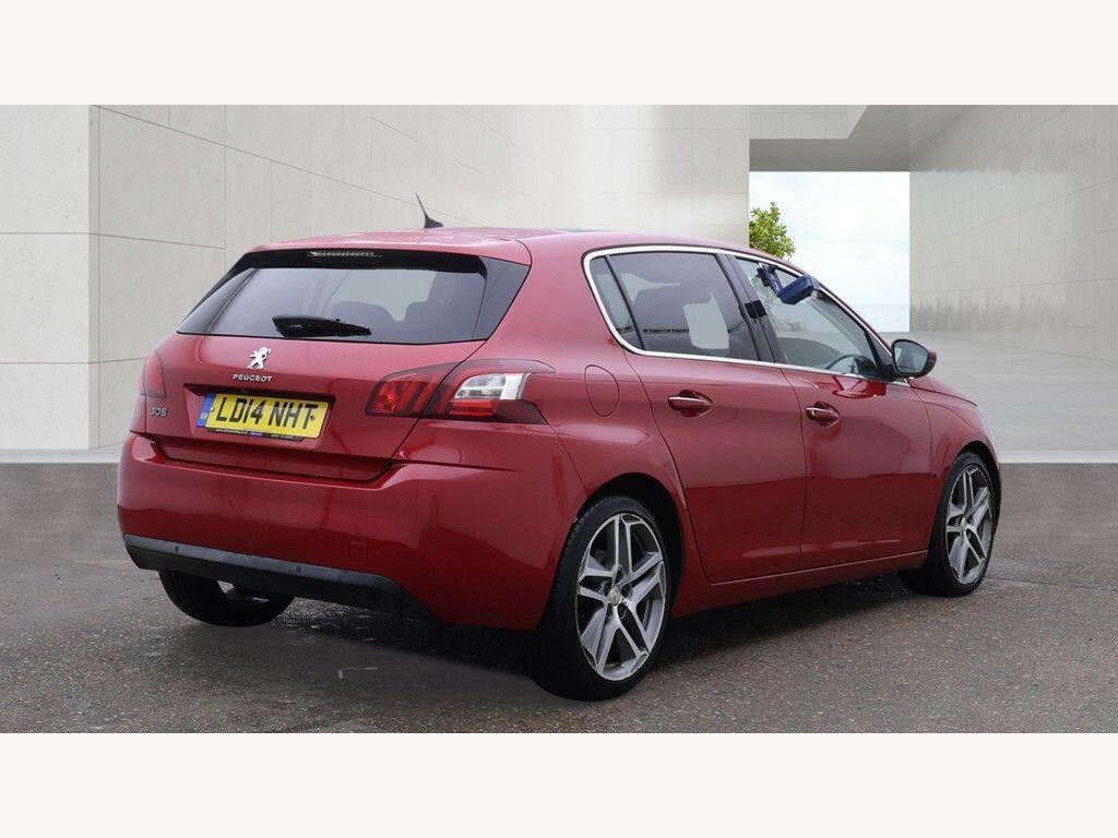 Peugeot 308 1.6 E-hdi Feline Euro 5 Ss Red #4