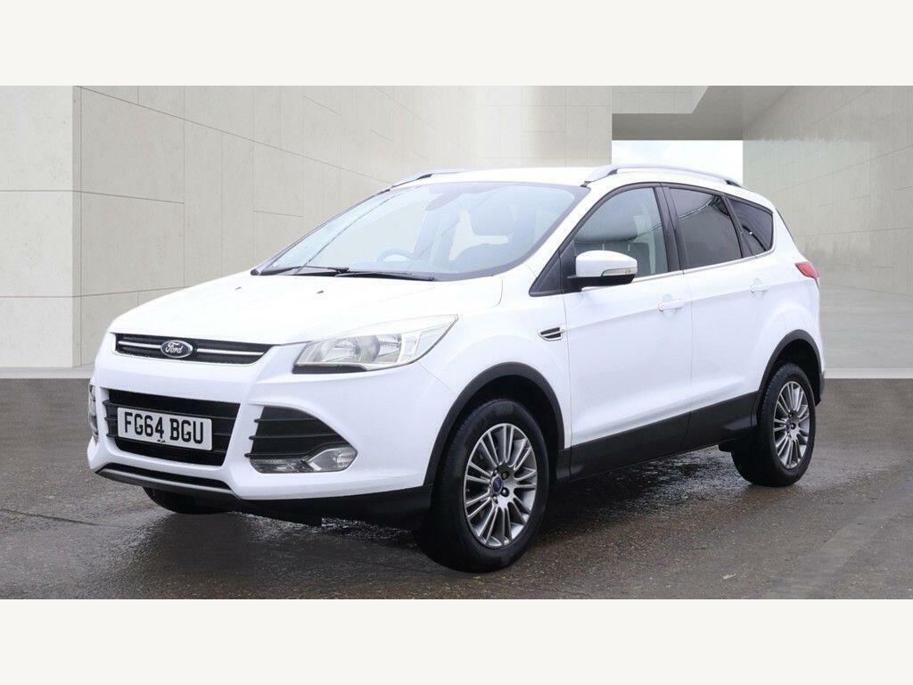 Ford Kuga 2.0 Tdci Titanium Awd Euro 5 White #2