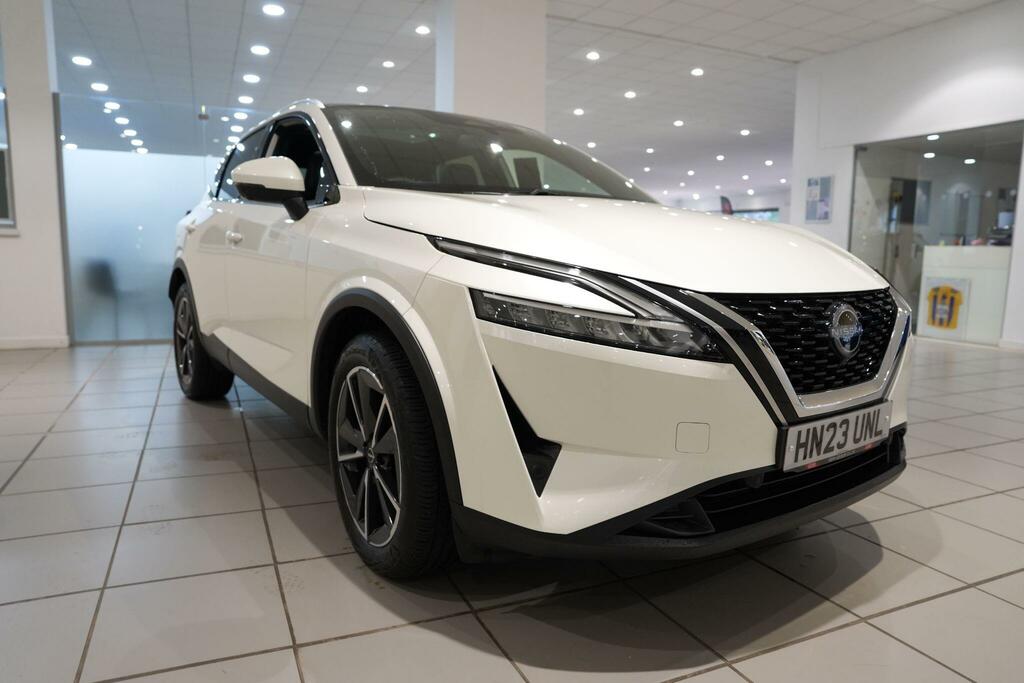 Nissan Qashqai 1.3 Dig-t Mhev Tekna Suv Hybrid White