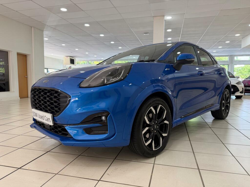 Ford Puma 1.0T Ecoboost Mhev St-line X Suv Hybrid Blue #3