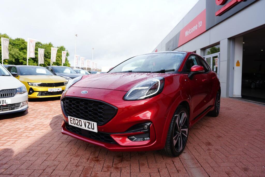 Ford Puma 1.0T Ecoboost Mhev St-line X First Edition Plus Su EO20VZU Red #4