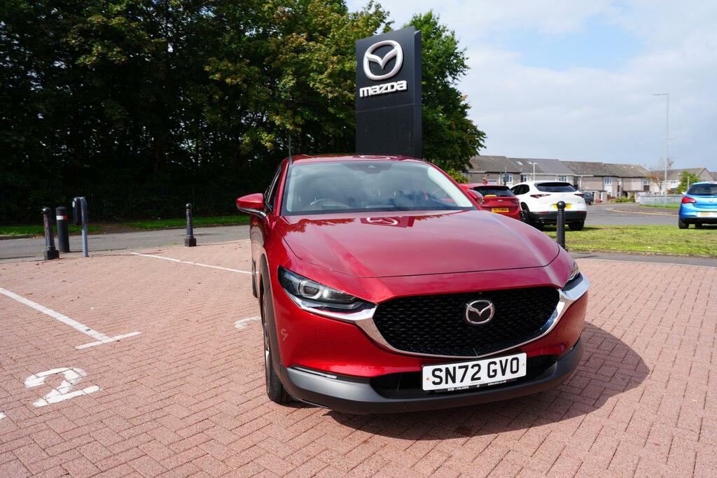 Mazda CX-30 2.0 E-skyactiv X Mhev Gt Sport Tech Edition Suv Red #2