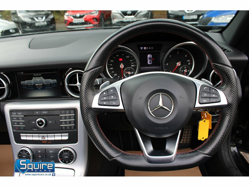 Mercedes-Benz SLC Slc250d Amg Line Convertible U1761 Ulez Black #4
