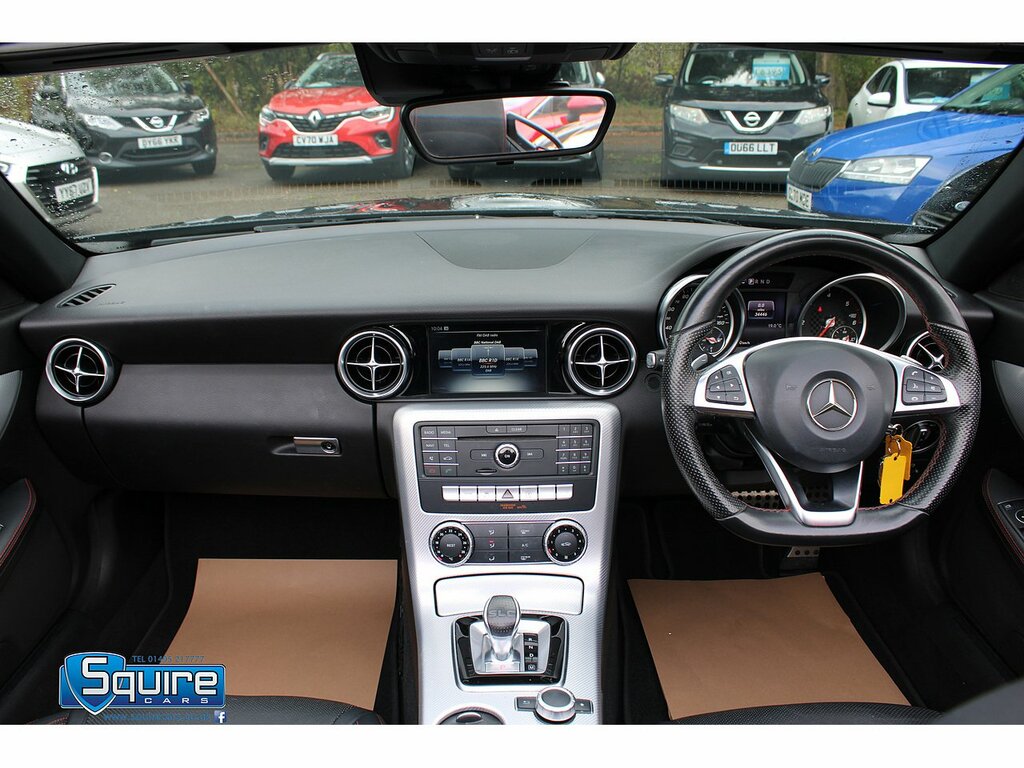 Mercedes-Benz SLC Slc250d Amg Line Convertible U1761 Ulez Black #6