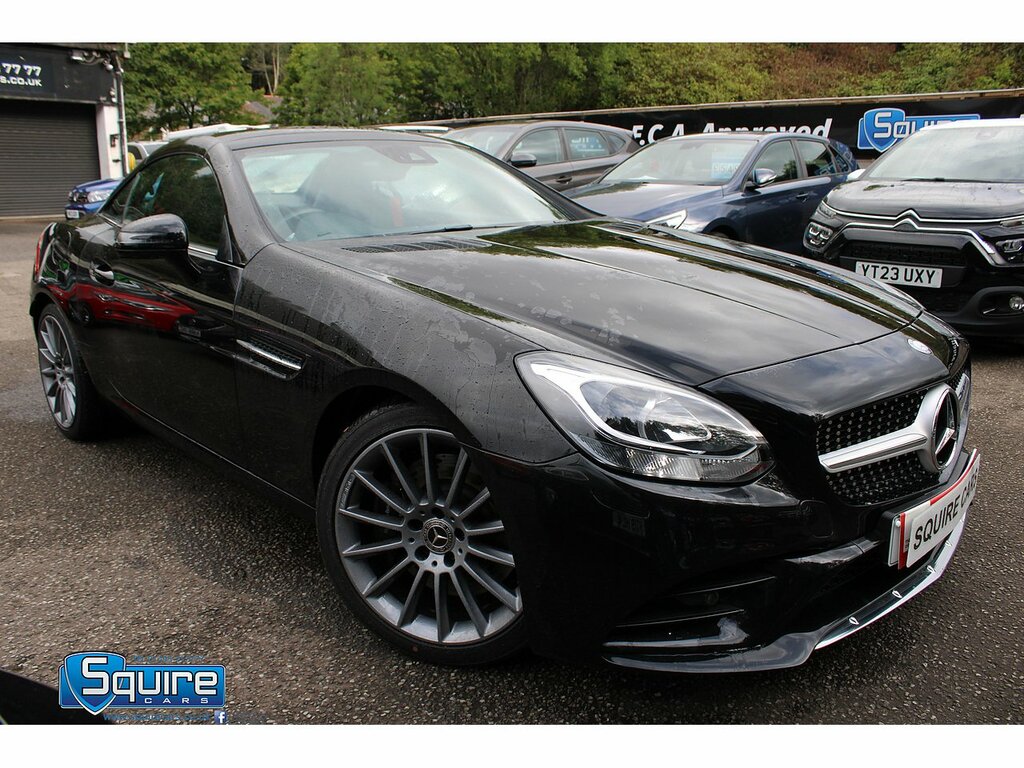 Mercedes-Benz SLC Slc250d Amg Line Convertible U1761 Ulez Black
