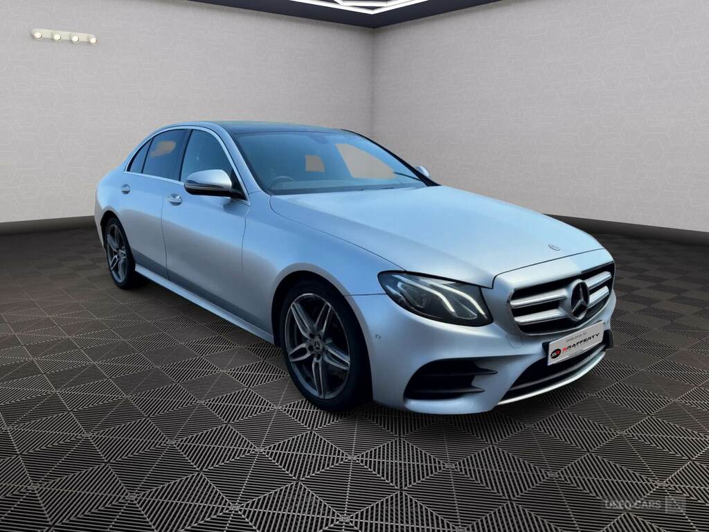 Mercedes-Benz E Class E220d Amg Line Premium 9G-tronic Silver