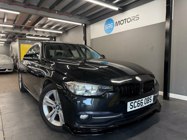 BMW 3 Series 2017 2.0 320D Ed Sport Saloon Eu Black #2
