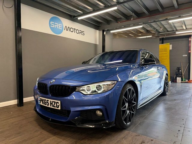 BMW 4 Series Gran Coupe 2015 2.0 420D M Sport Coupe Euro 6 Blue #2